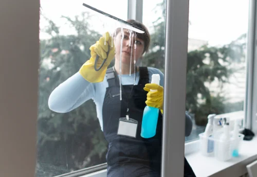 Nettoyage de vitres intérieures et extérieures à Bessines
